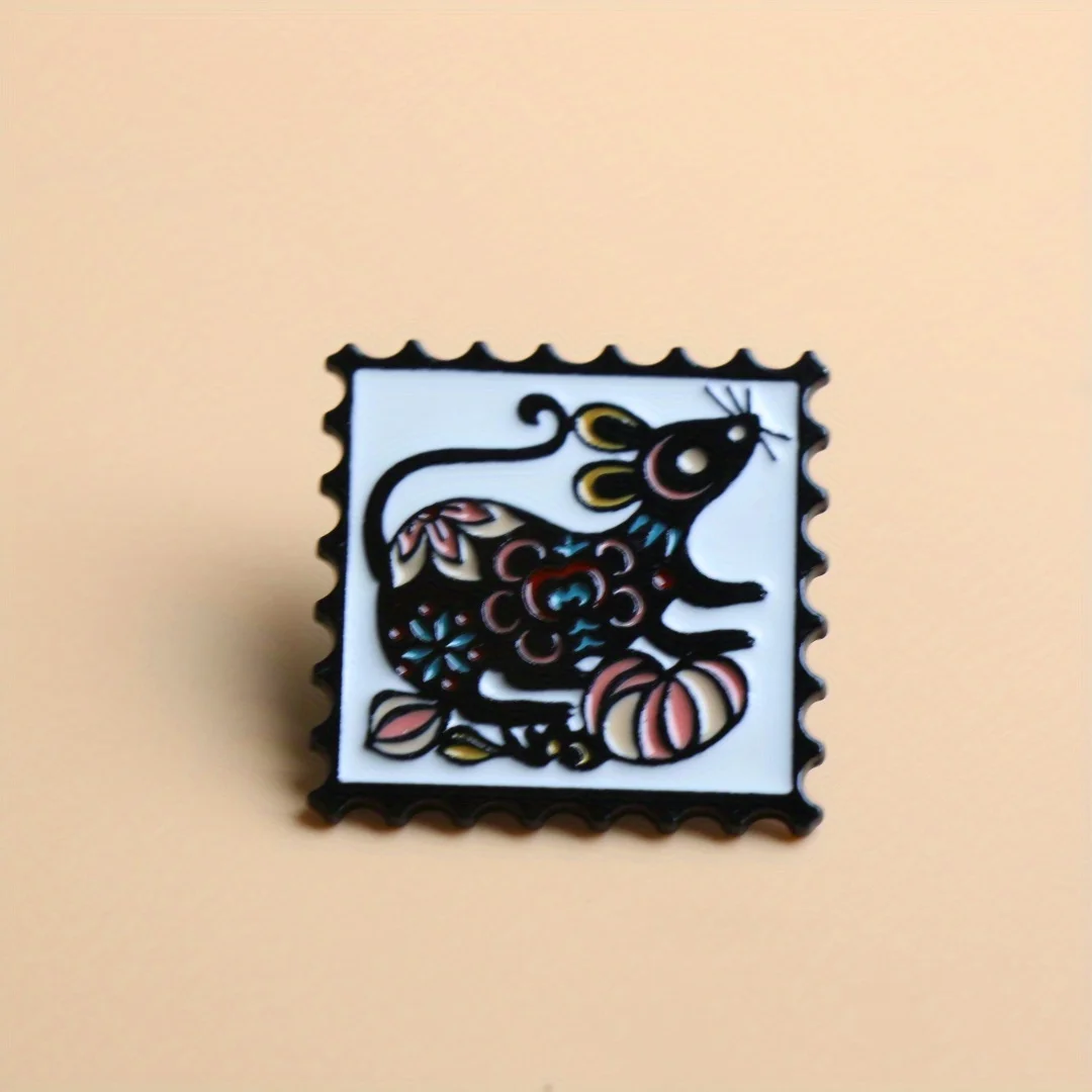 Broche decorativo estilo cartoon