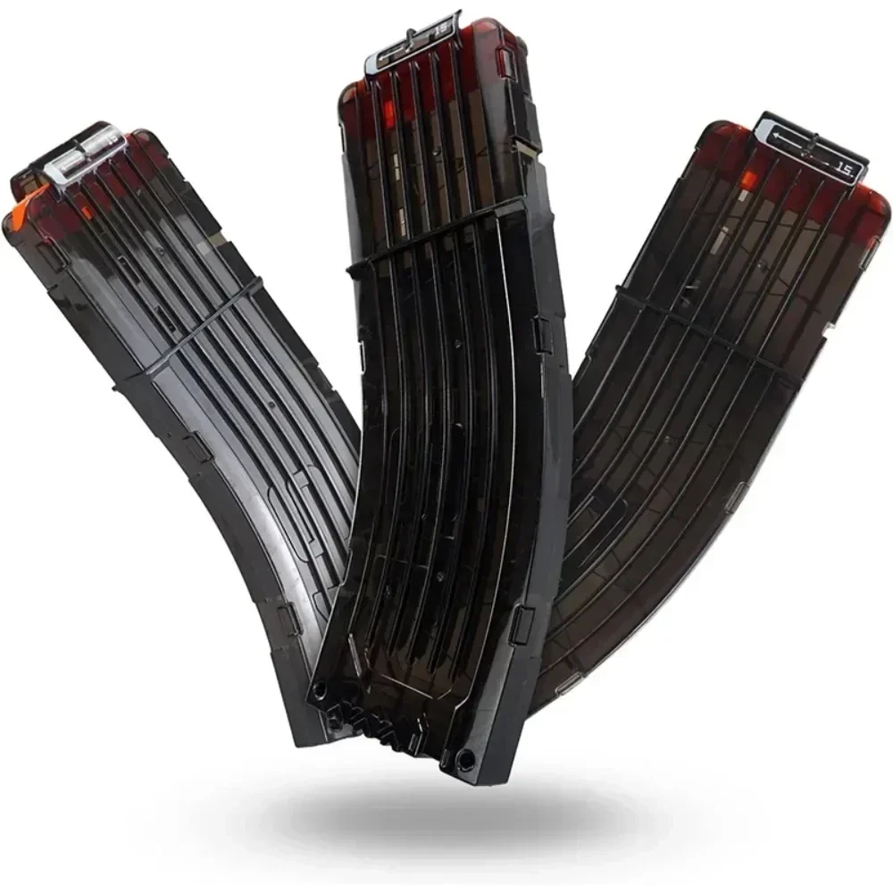 Nerf Elite Magazine clips de recarga rápida tipo plátano curvos - imagen 5
