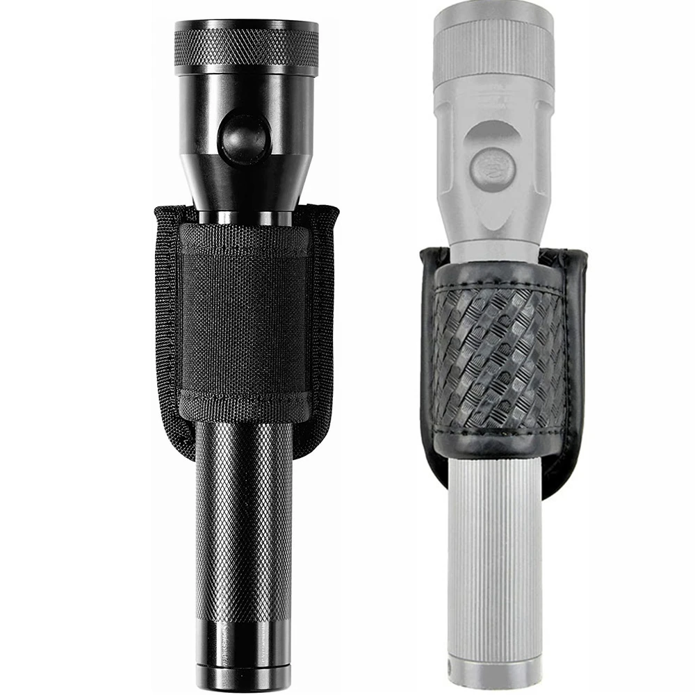 Funda táctica holster de nailon abierta para linterna compacta - imagen 3