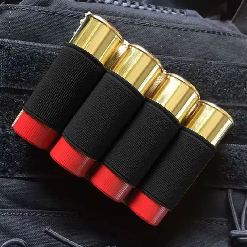 Porta cartuchos de escopeta táctico para chaleco con ranuras - imagen 2