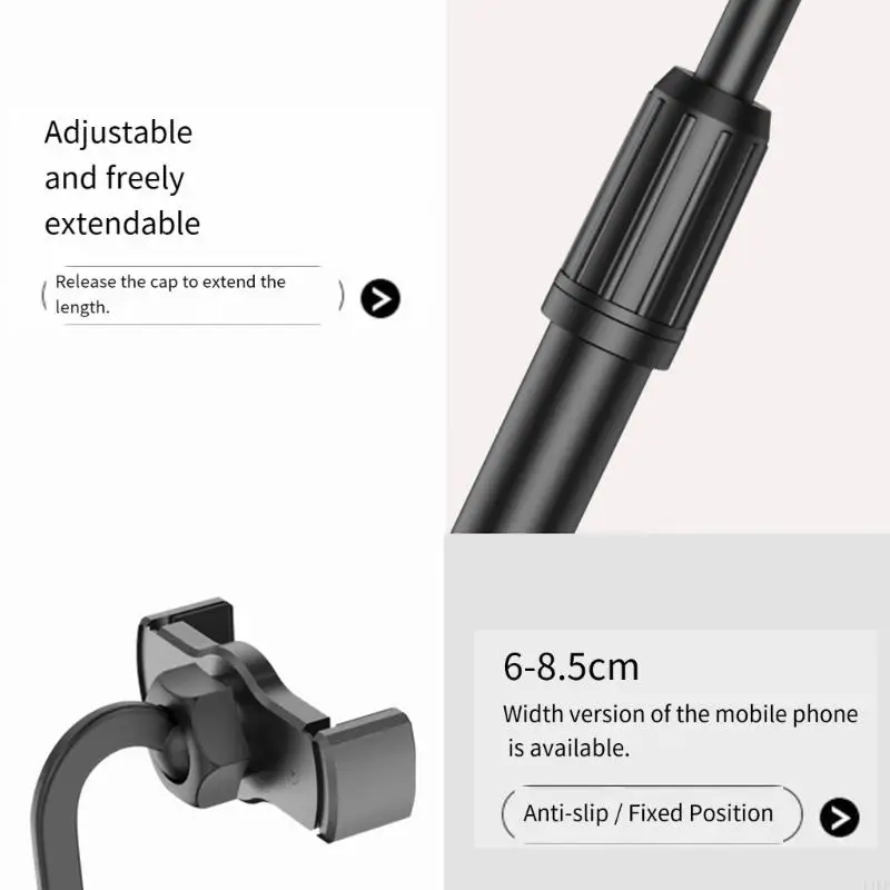 Trípode aéreo soporte para cámara y móvil con brazo extensible - imagen 2