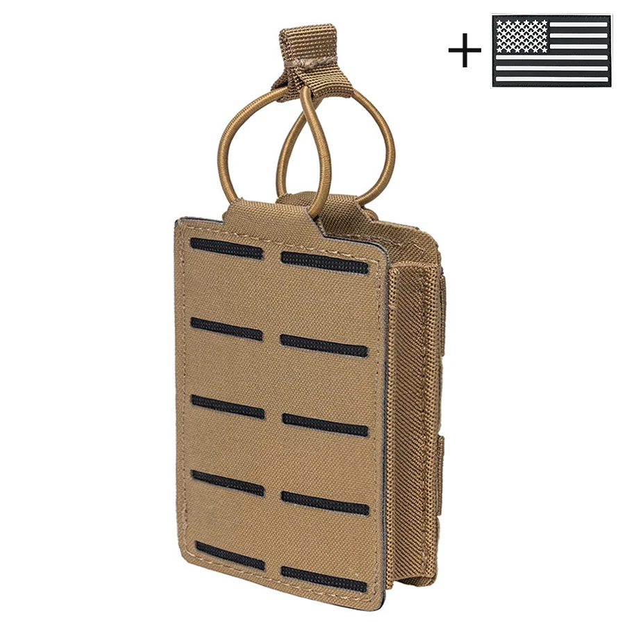 Bolsa táctica elástica de acceso rápido para herramientas MOLLE