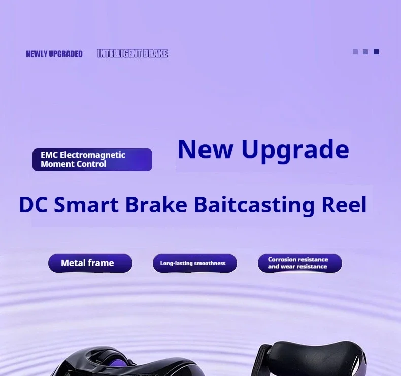Carrete de pesca BOKI DC con control digital