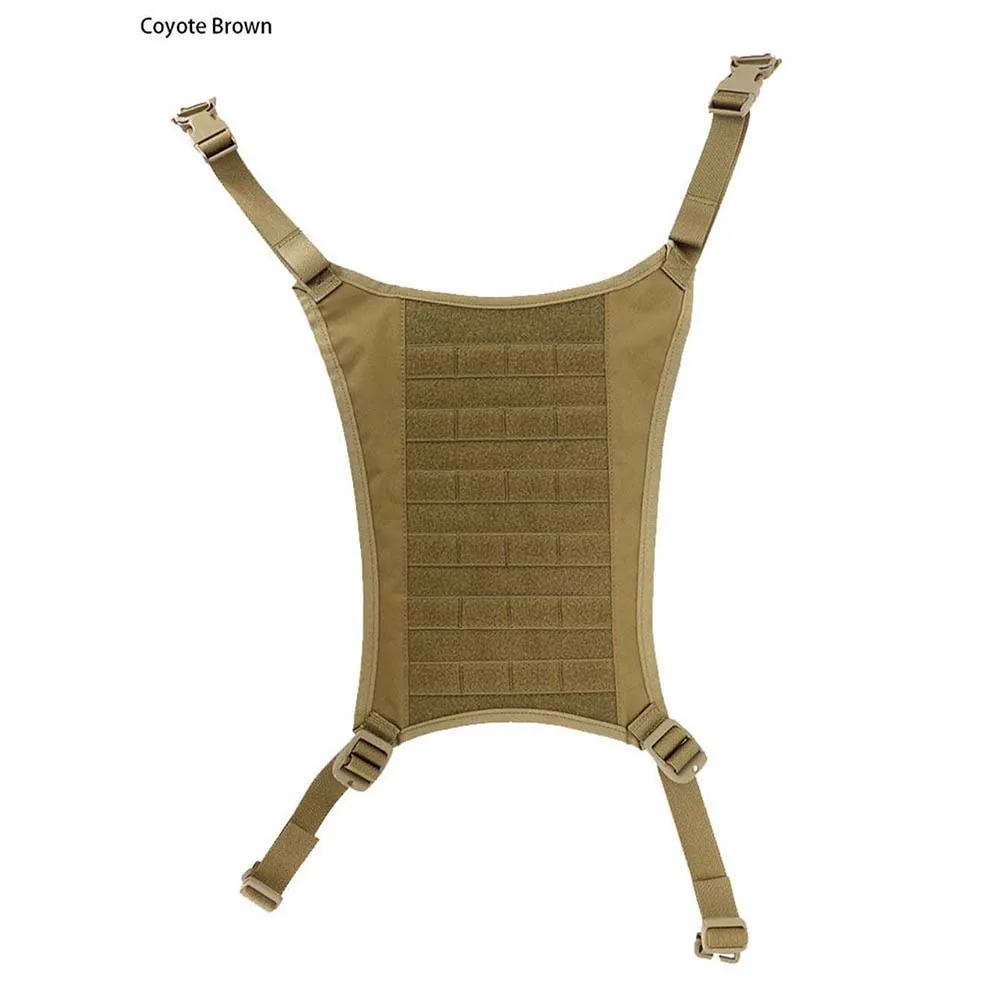 Panel modular MOLLE táctico delantero y trasero con bolsa canguro - imagen 3