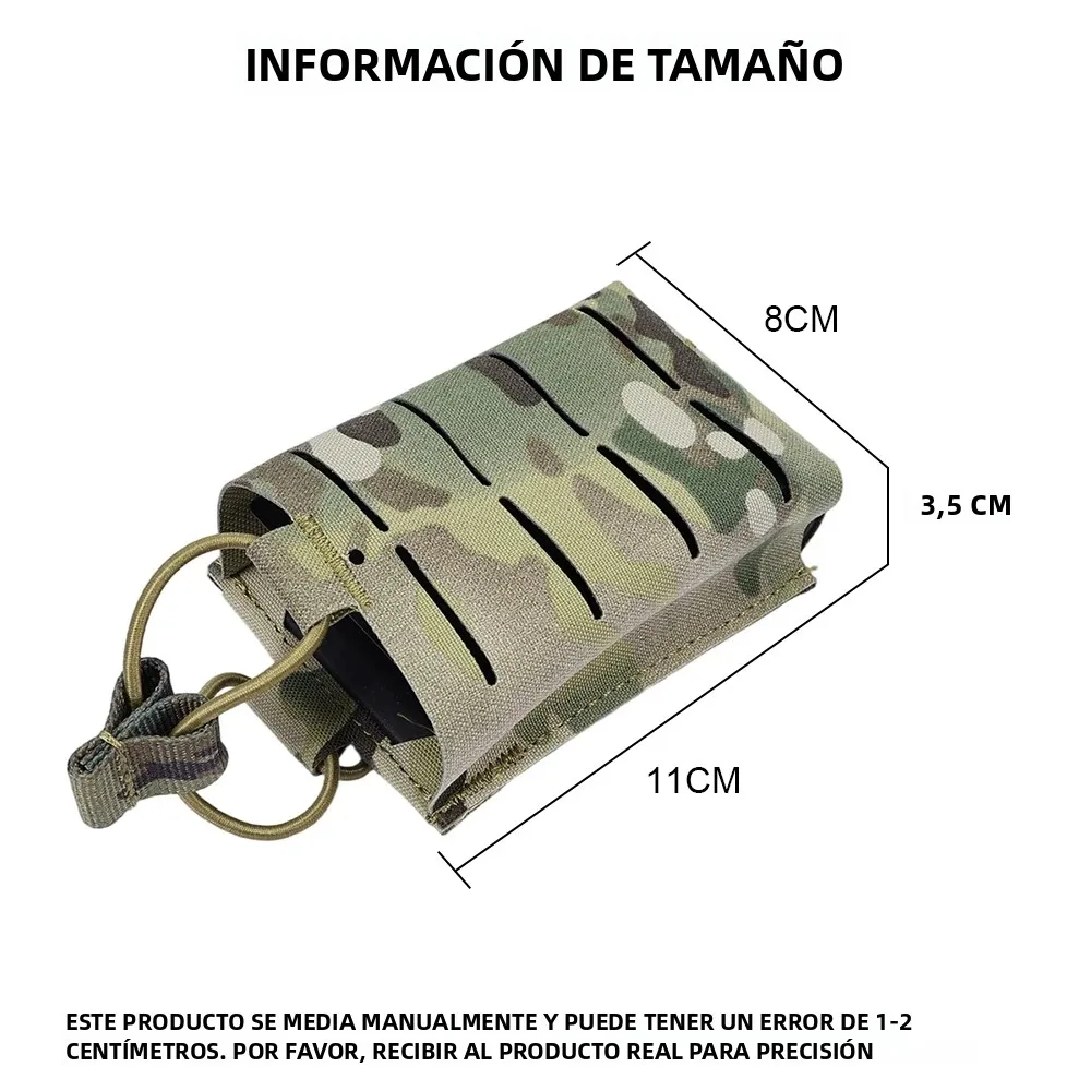 SINAIRSOFT Funda portacargadores MOLLE para fusil AR-15 5,56mm - imagen 3