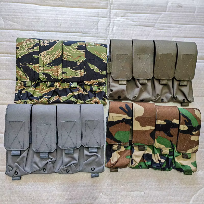 Chaleco táctico exterior con bolsa para cargadores y paneles