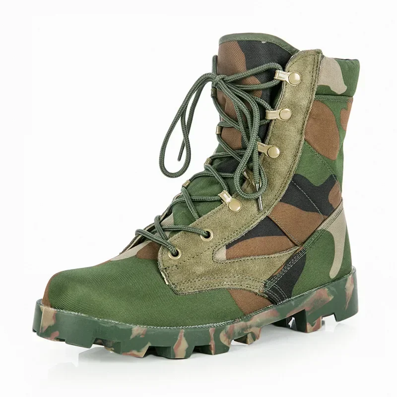Botas tácticas hombre altas antideslizantes para exterior y desierto - imagen 2