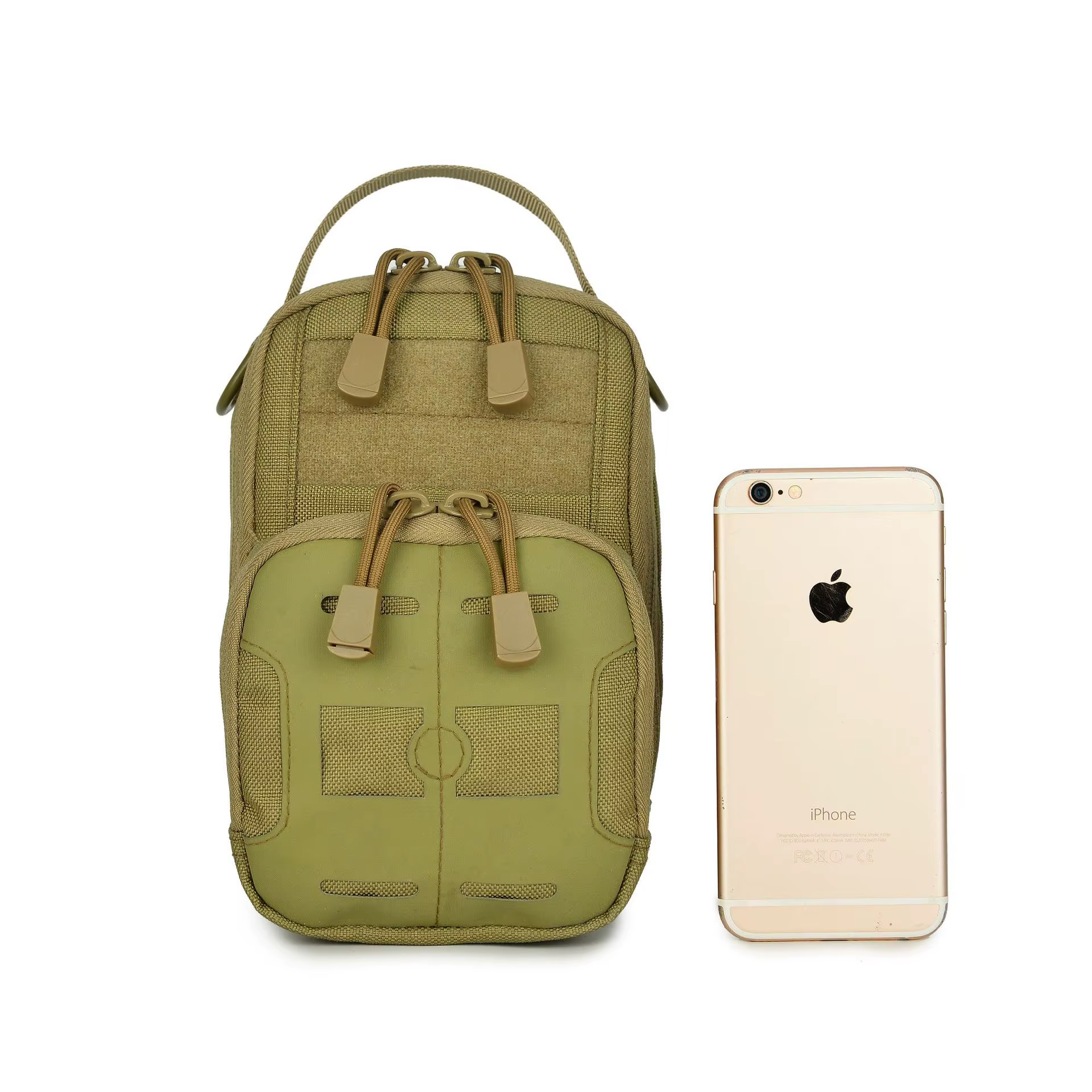 Bolsa táctica MOLLE para móvil de nailon resistente, hombro - imagen 5