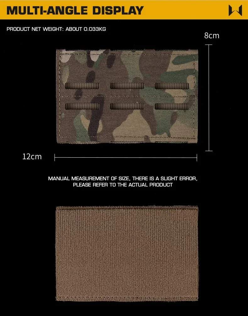 Accesorio universal para chaleco táctico tipo MOLLE