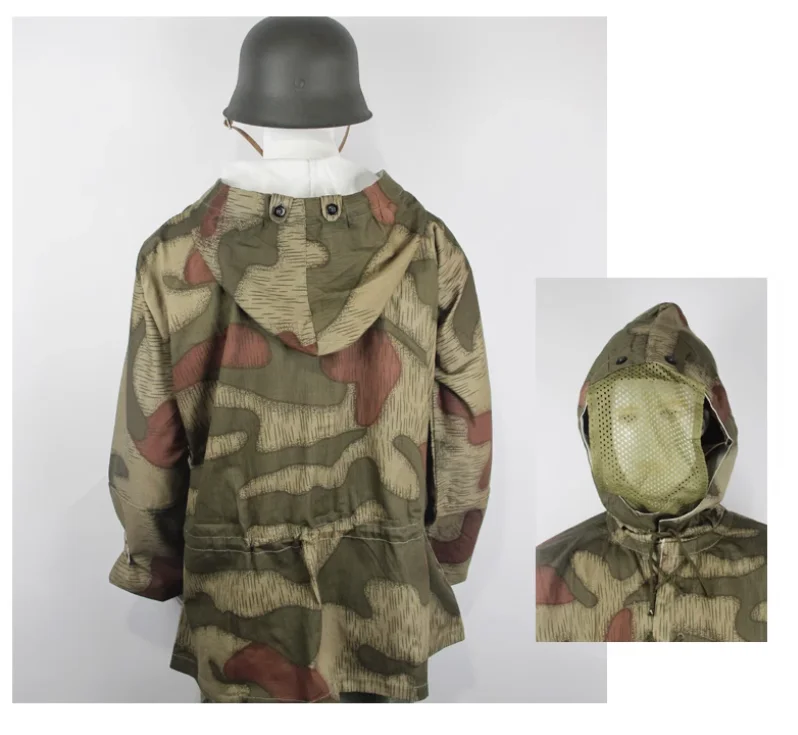 Sudadera con capucha de camuflaje té alemán coser o planchar - imagen 2