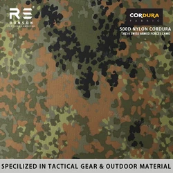Tejido Cordura táctica camuflaje recubierto PU impermeable
