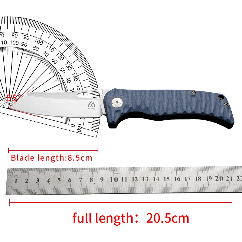 Cuchillo plegable exterior emergencia para senderismo y camping - imagen 5