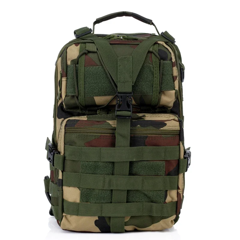 Mochila táctica MOLLE nailon – Bolso de hombro outdoor - imagen 5