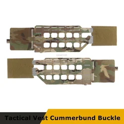 Hebilla extracción rápida MOLLE para chaleco táctico Airsoft