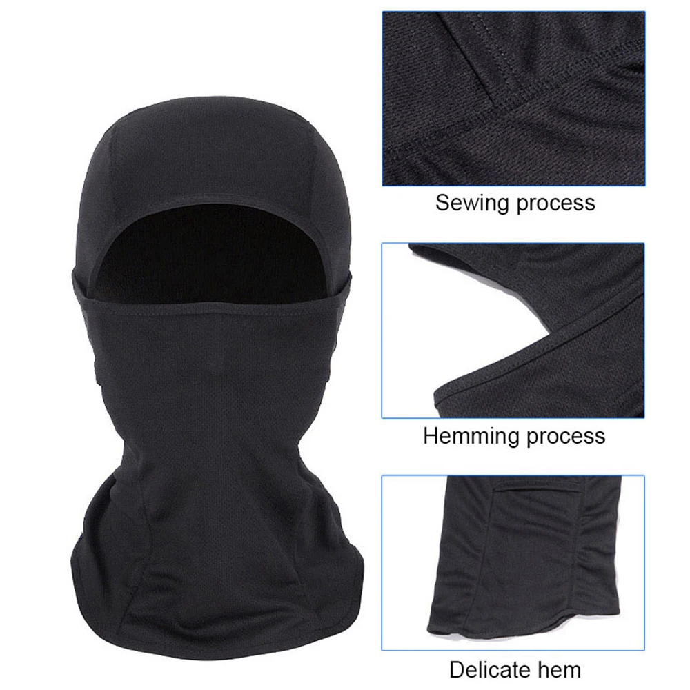 Pasamontañas táctico camuflaje cortavientos máscara facial completa - imagen 2