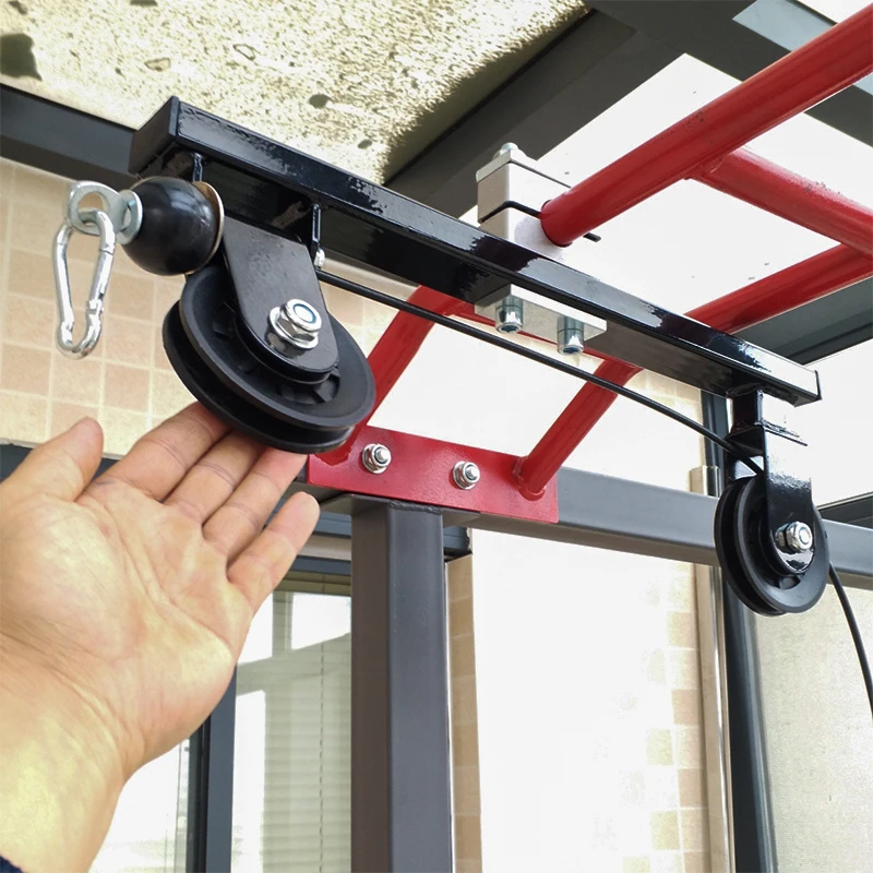 Polea de cable para tracciones DIY – para tubo metálico redondo - imagen 5