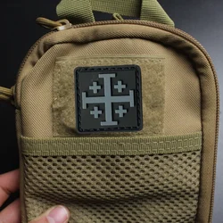 Parche táctico militar PVC con gancho y bucle para insignias