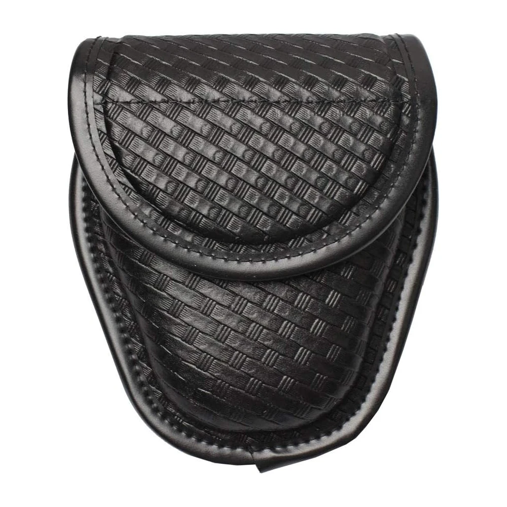 Exterior tejido basketweave con acabado tipo cuero