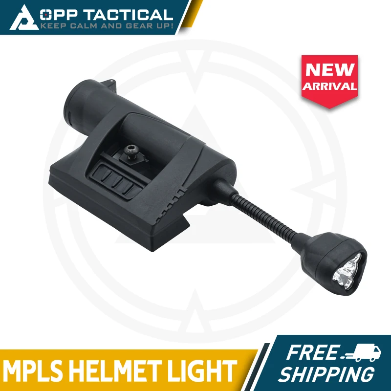 Linterna táctica MPLS cuatro modos LED rojo blanco para casco FAST - imagen 2