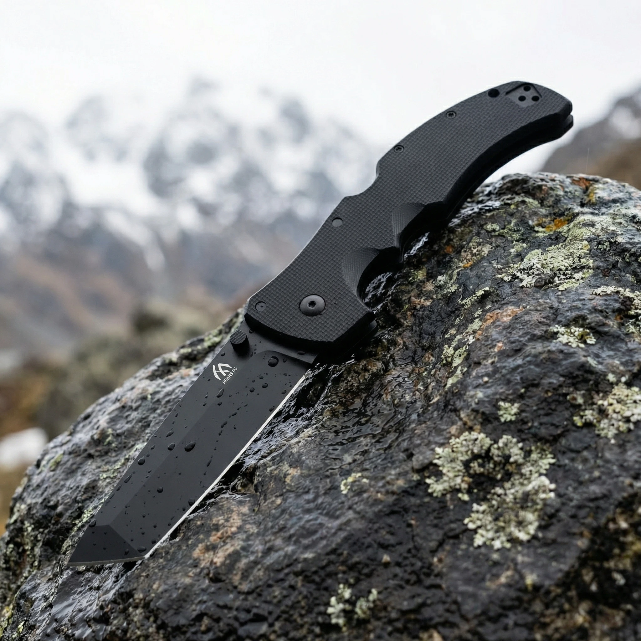 Cuchillo plegable exterior