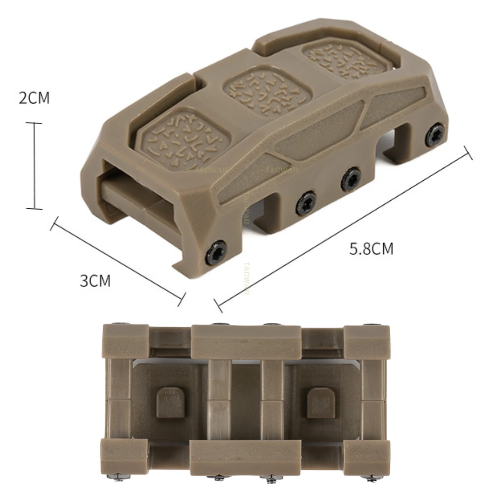 Cubierta táctica de nailon doble control para interruptor MOD - imagen 3