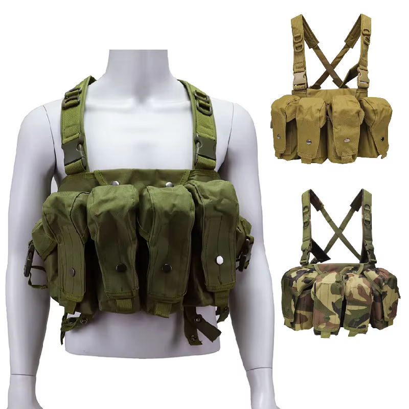 Chaleco táctico AK 600D – Caza y outdoor ligero - imagen 5