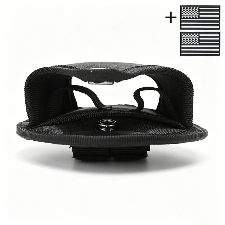 Bolsa colgante táctica con velcro adhesivo y doble fijación - imagen 3