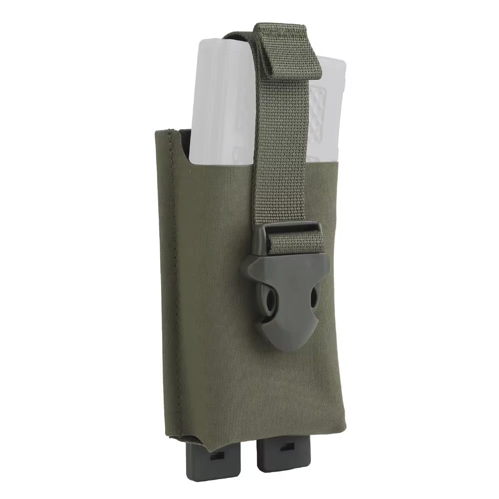 Bolsa táctica cargadores 5.56 MOLLE para cinturón y chaleco AR M4