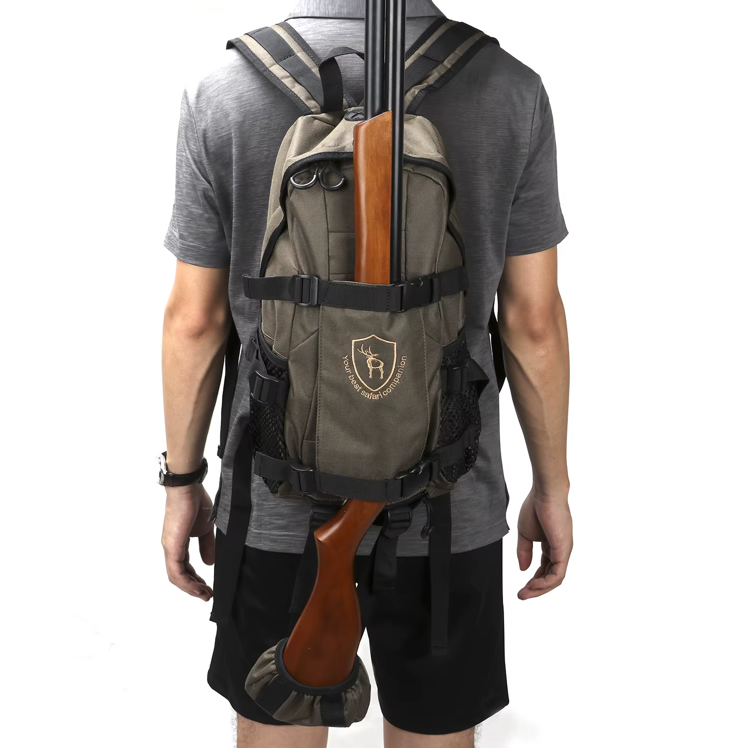Tourbon Mochila de caza para hombre con estuche pistola multiuso
