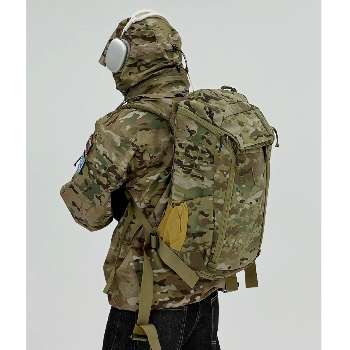 Mochila táctica asalto camuflaje impermeable resistente al viento