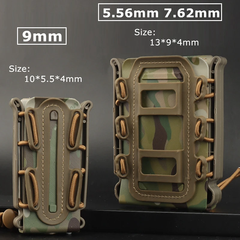 Pouch táctico con sistema de sujeción rápido
