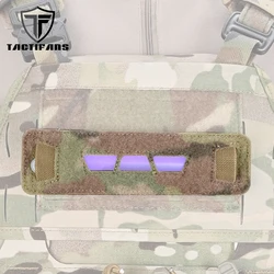 TACTIFANS Bolsa Chemlight MOLLE con Panel Velcro para Portaplacas