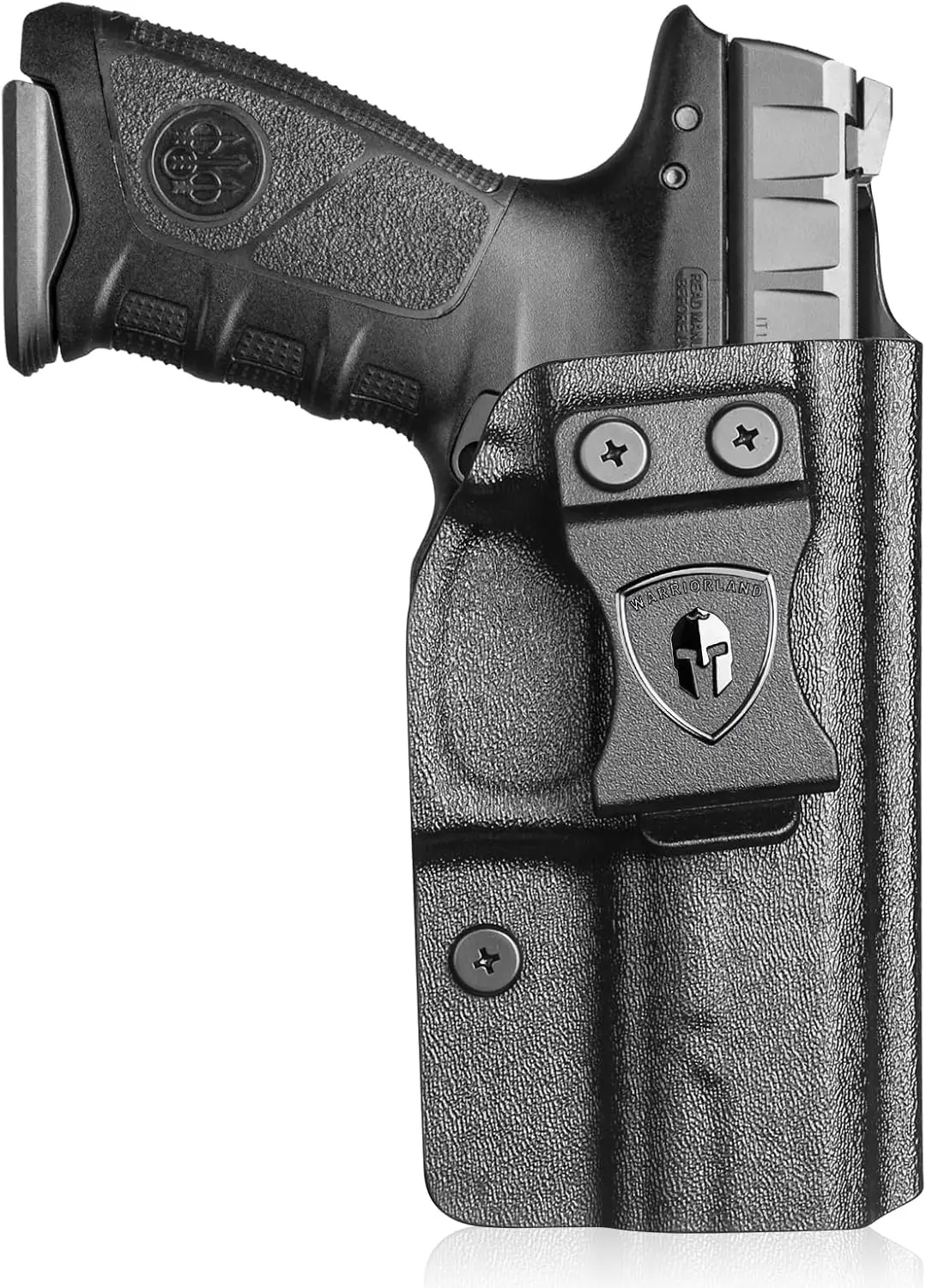 Vista frontal de la funda Kydex para Beretta APX
