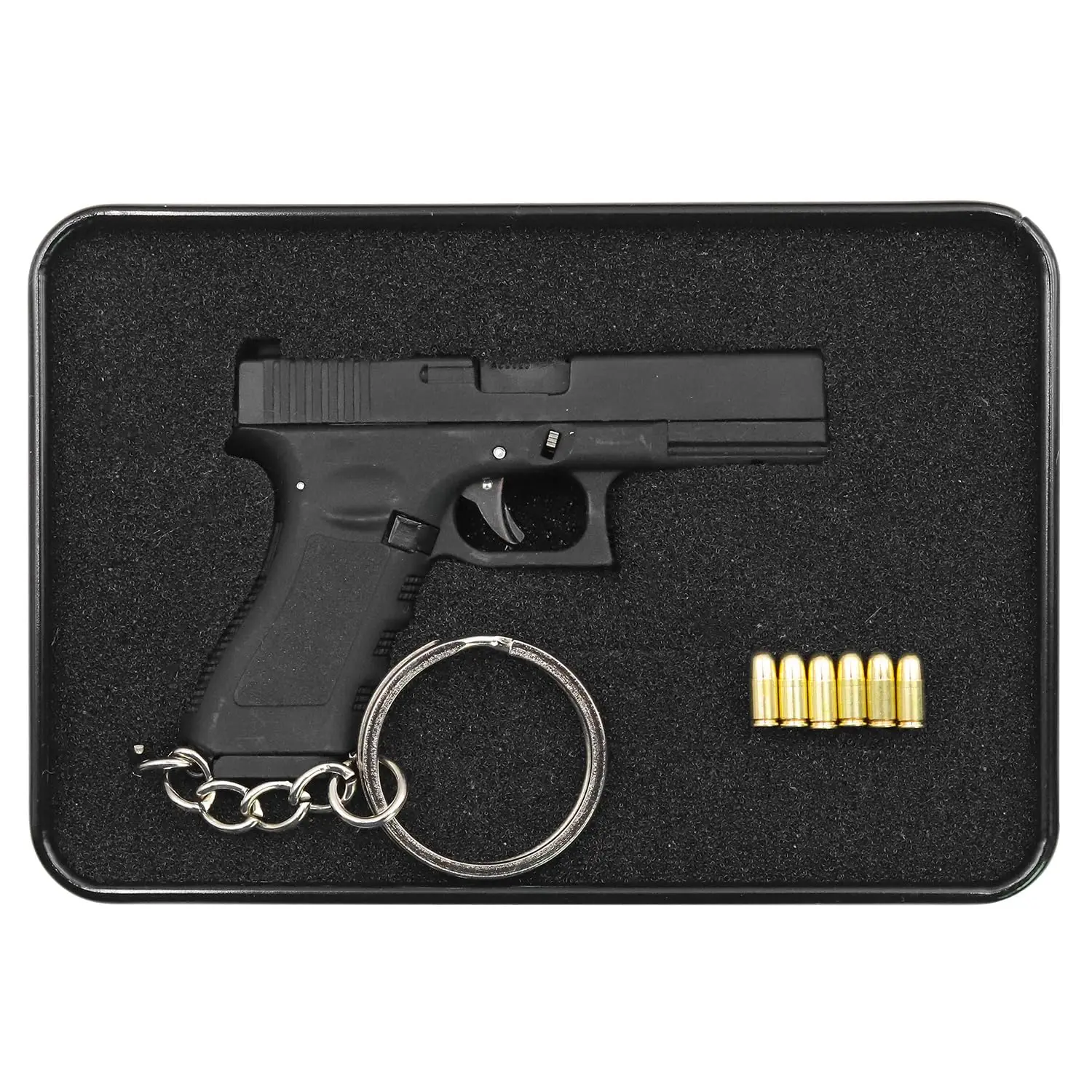 Llavero táctico G17 modelo pistola, colgante para hombre - imagen 4
