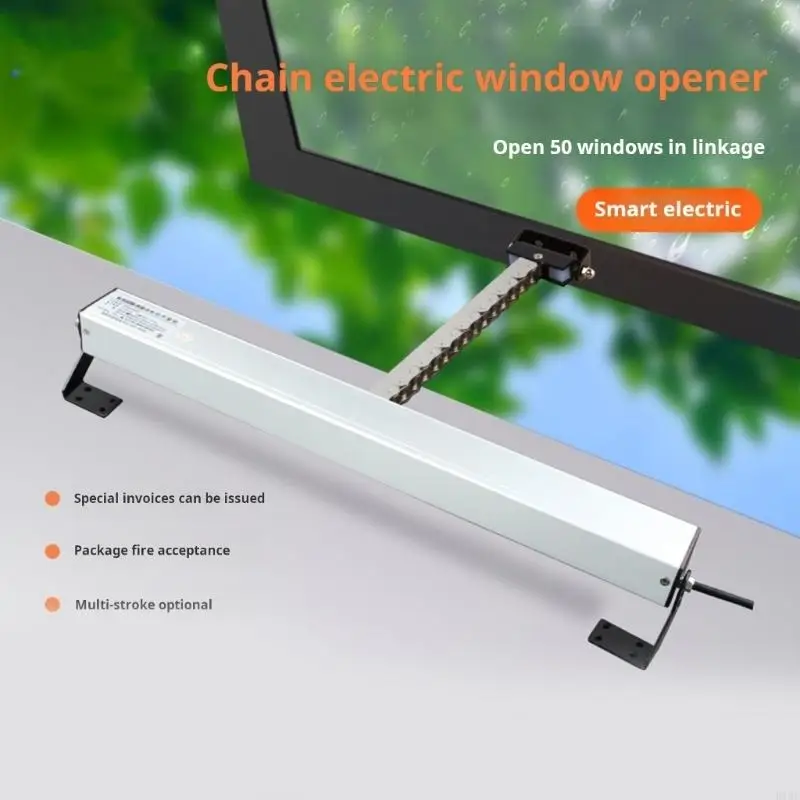 Abridor ventana eléctrico tipo cadena 24V