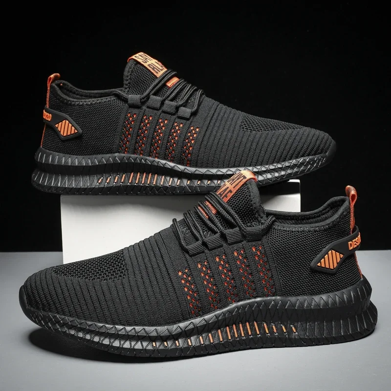 Zapatillas transpirables hombre para caminar ligeras con cordones - imagen 4