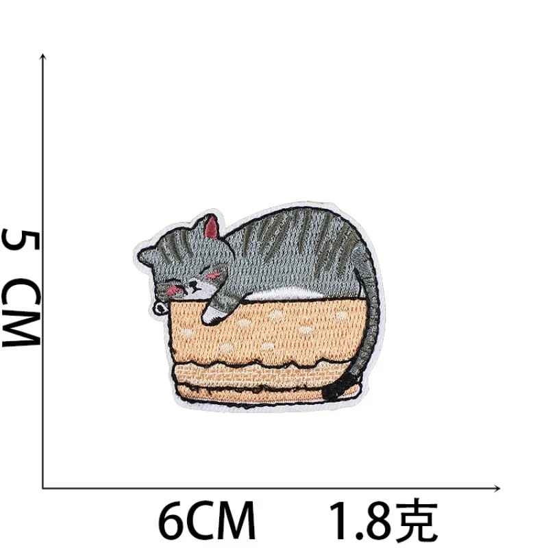 Parche bordado para planchar gatitos juguetones en ropa de bebé - imagen 4