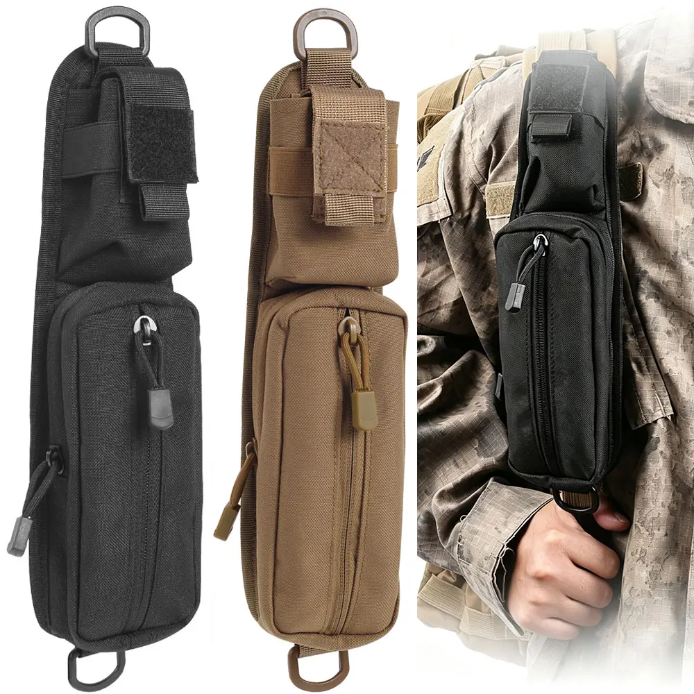 Bolsa táctica MOLLE hombro con correa para herramientas EDC - imagen 4