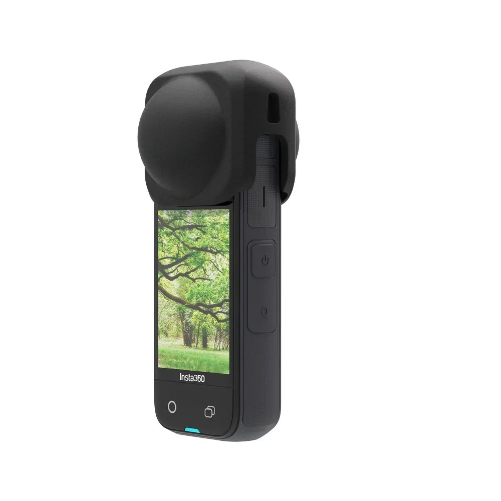 Insta360 X5/X4 – Funda de silicona antiarañazos para lente - imagen 5