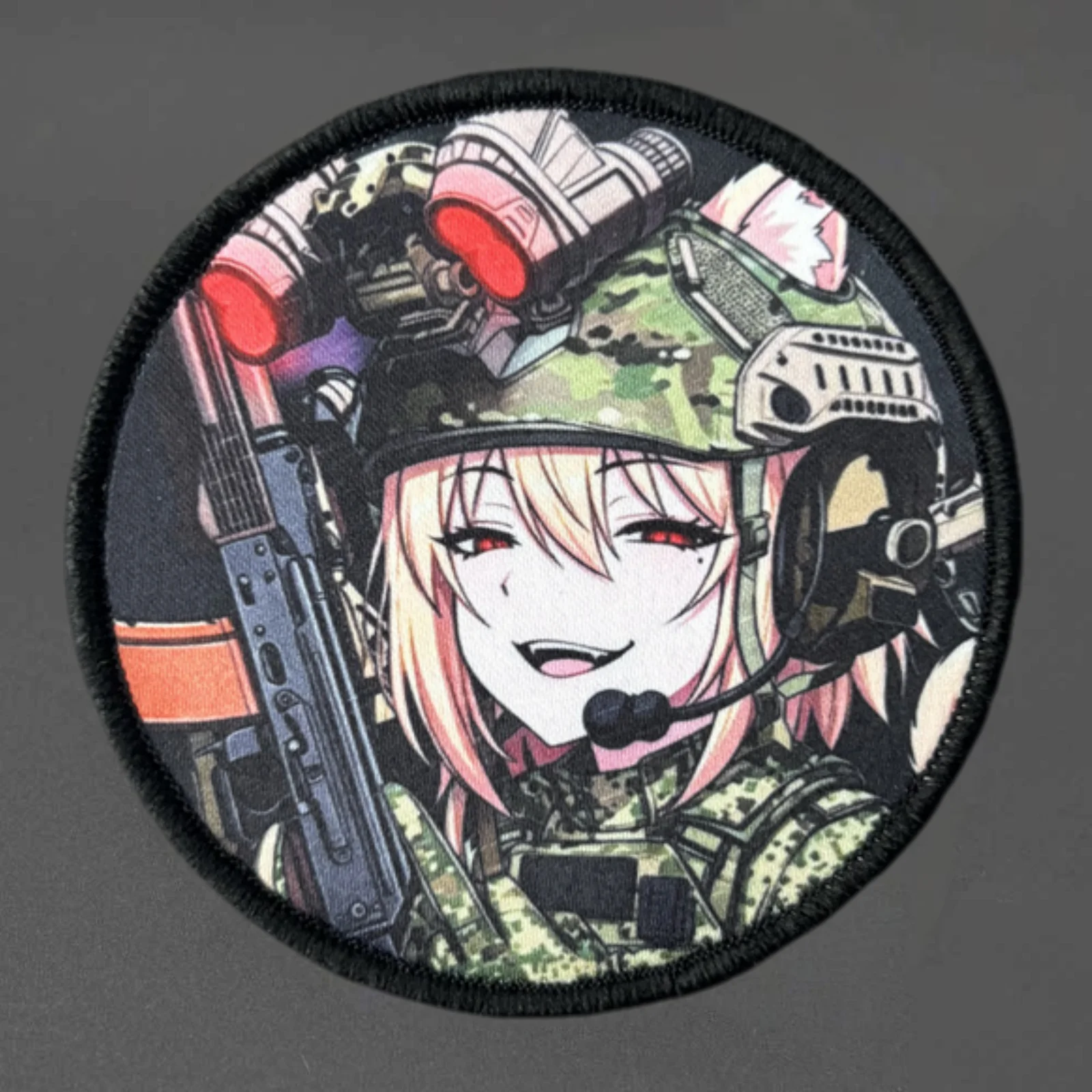 Parche de anime con velcro para mochila – insignia táctica - imagen 4