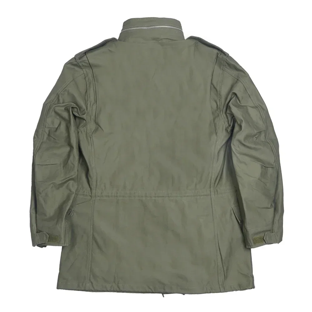 Chaqueta de campo militar M65 satén de algodón reproducción - imagen 4