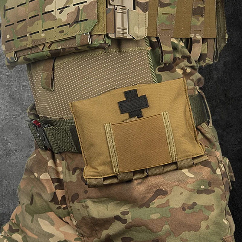 Riñonera táctica de camuflaje EDC para exteriores y senderismo