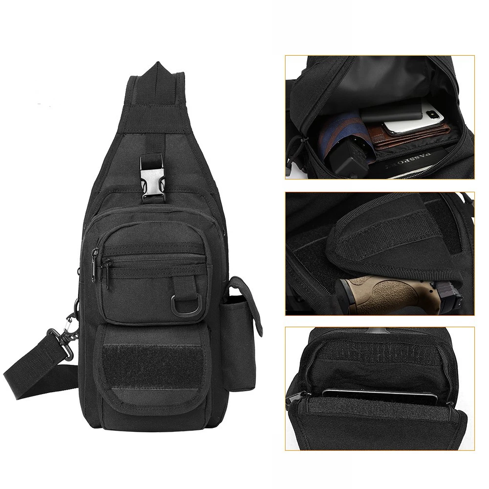 Bolsa táctica porta rifle para perro – Crossbody EDC para caza - imagen 4