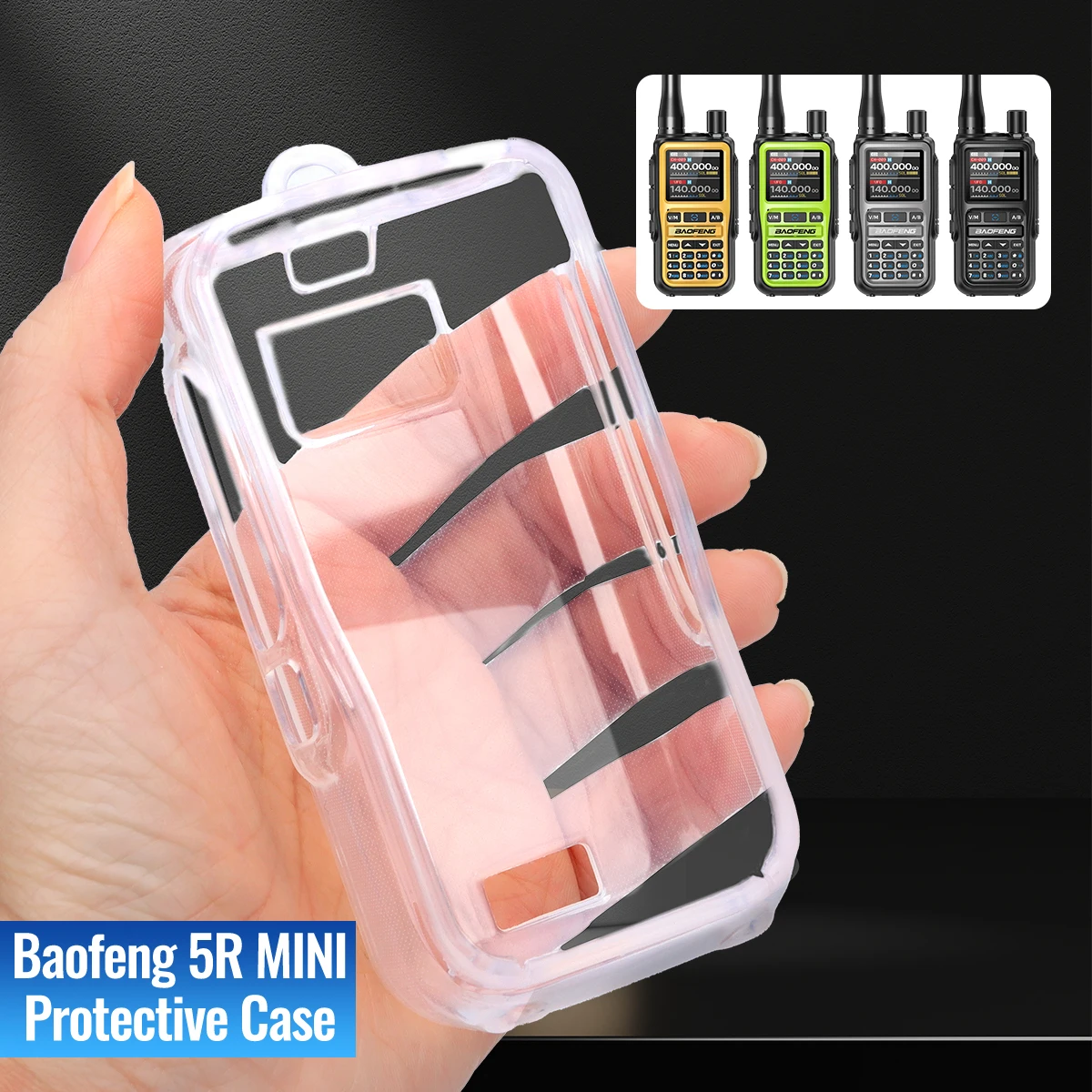 Cubierta de TPU para walkie Baofeng UV-5R Mini