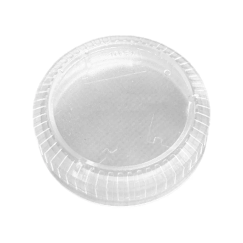 Tapa trasera para lente cámara transparente con agarre texturizado