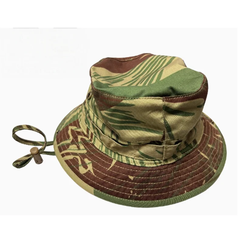 Benni sombrero de pescador camuflaje cinco hojas para hombre - imagen 2