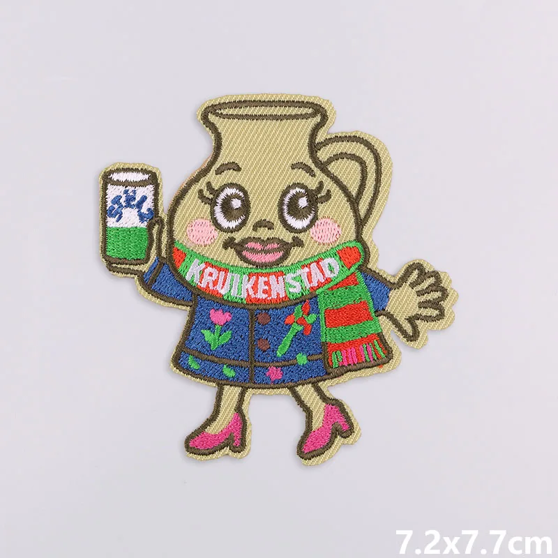 Parche bordado emblema Kruikenstad Países Bajos para planchar - imagen 5