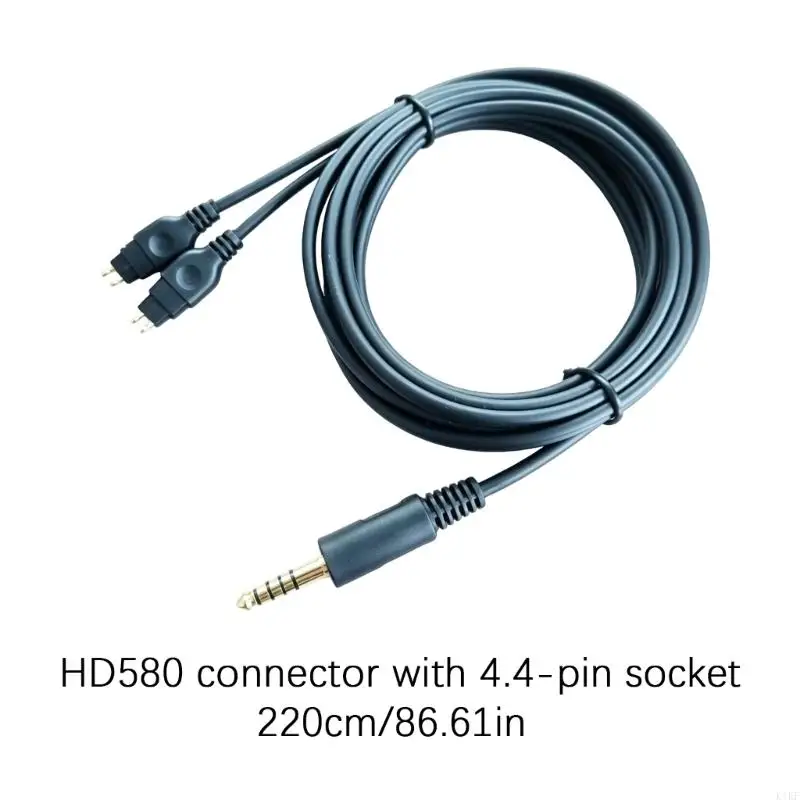 Cable desmontable dual Sennheiser HD650 con conector bañado en oro