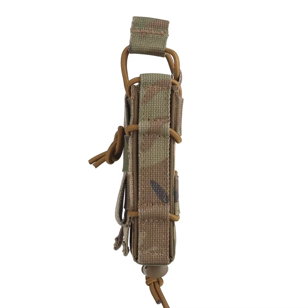 Porta-cargadores MOLLE táctico con bolsillo para herramientas - imagen 2