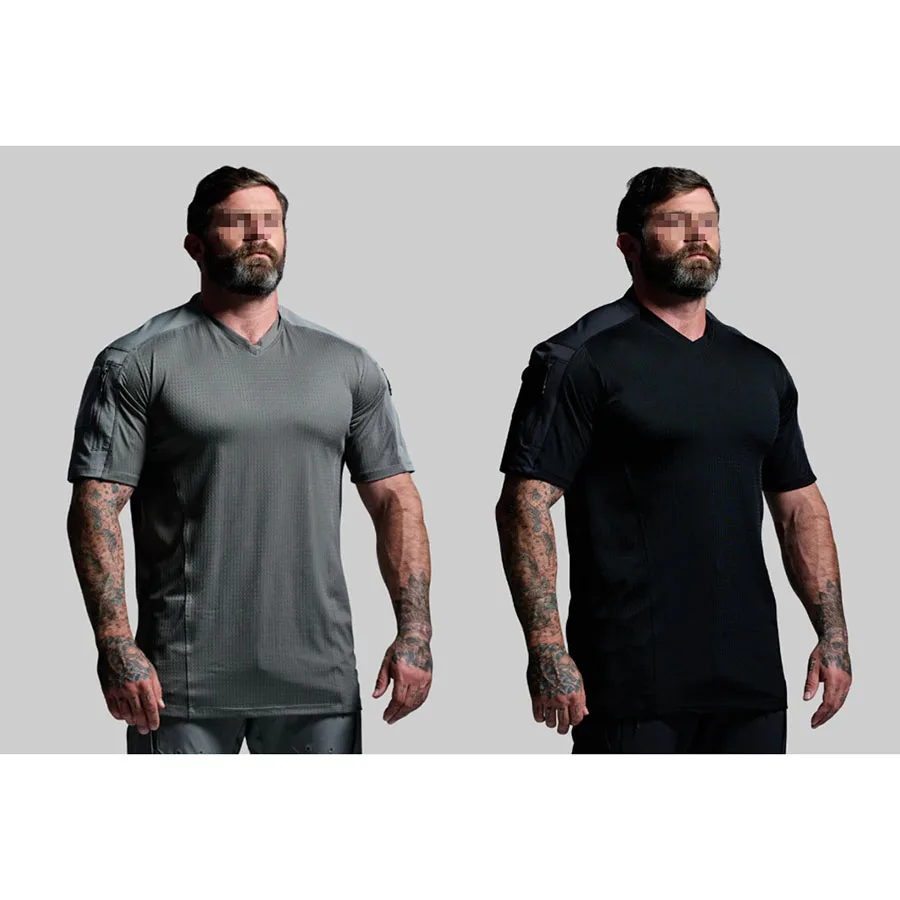 LEA SEAL Camiseta táctica OP TOP PRO secado rápido manga corta V - imagen 5